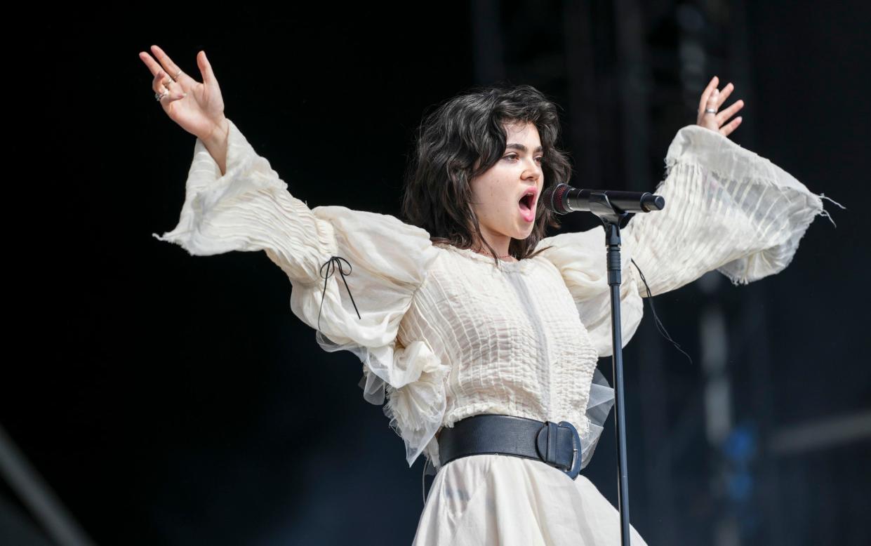 Abigail Morris of Last Dinner Party at Glastonbury