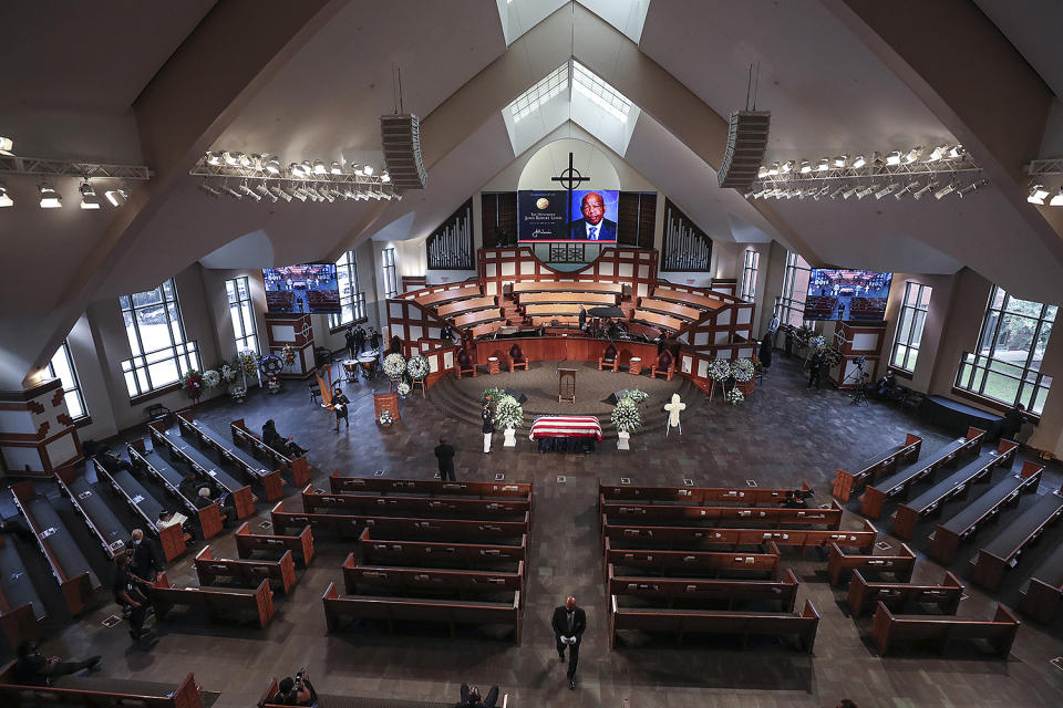 The Most Moving Photos from John Lewis' Funeral and Memorial Services