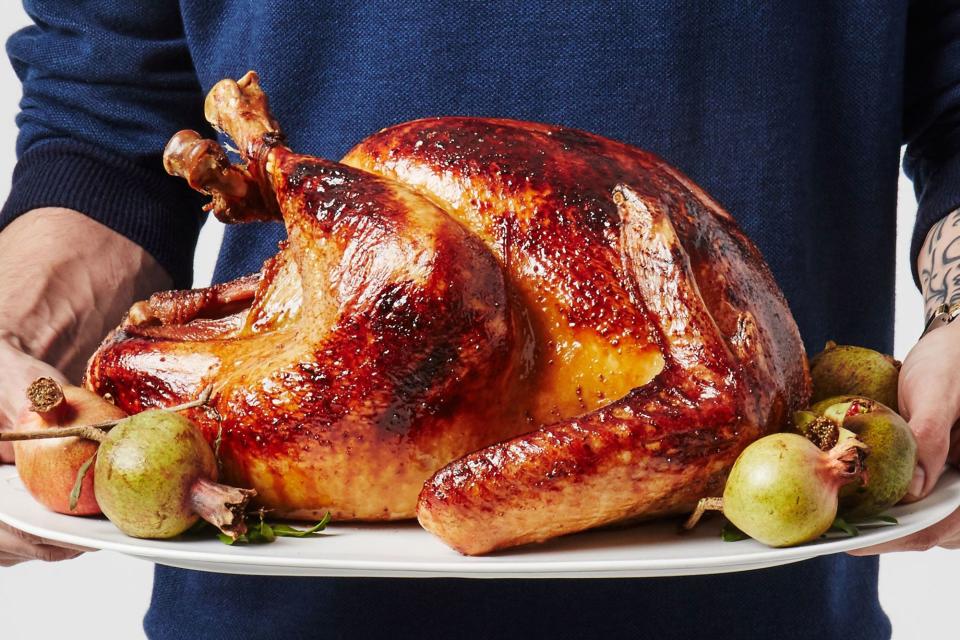Easy Roast Turkey With No-Roux Gravy
