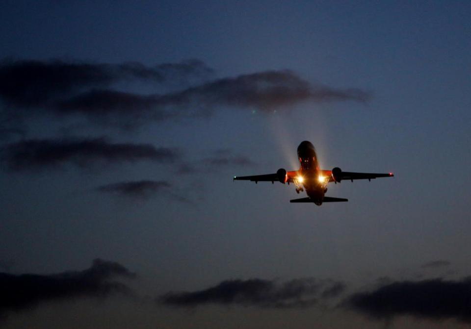 The Argus: A plane taking off from Gatwick Airport