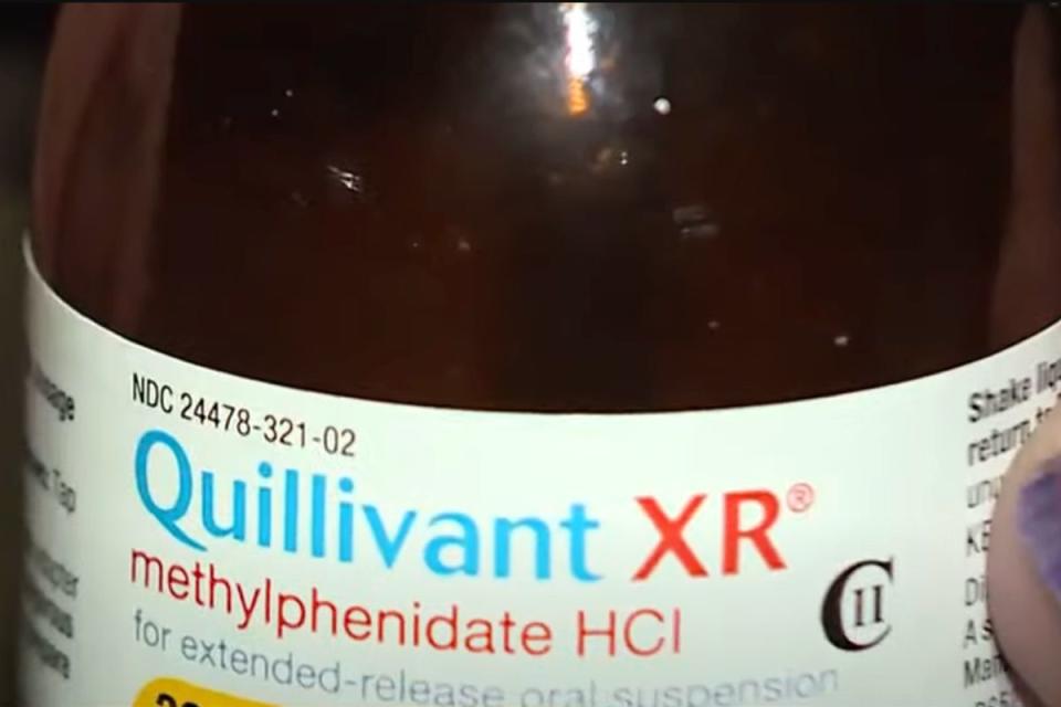 <p>WXII/YouTube</p> Quillivant XR is a stimulant medication.