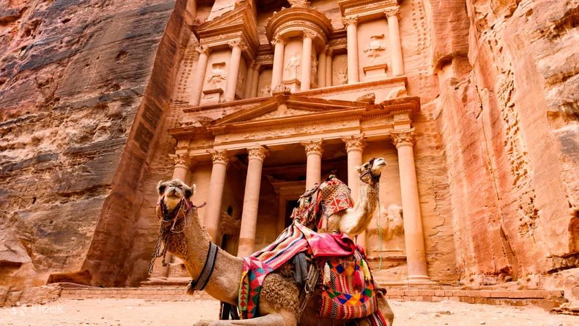 Petra, Gobernación de Ma, Jordania.  (foto: Klook SG)