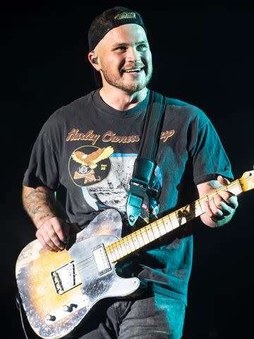 <p>Erika Goldring/Getty </p> Zach Bryan performs during Pilgrimage Music & Cultural Festival in September 2023 in Franklin, Tennessee