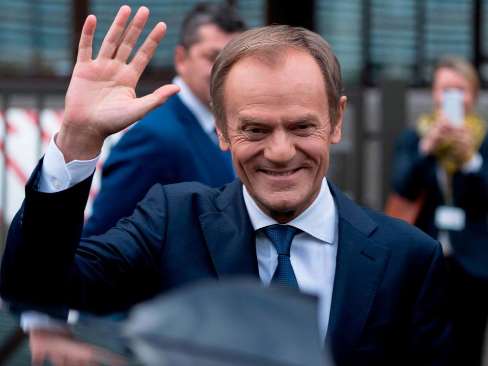 Outgoing European Council president Donald Tusk, pictured 29 November, 2019: Kenzo Tribouillard/AFP/Getty Images