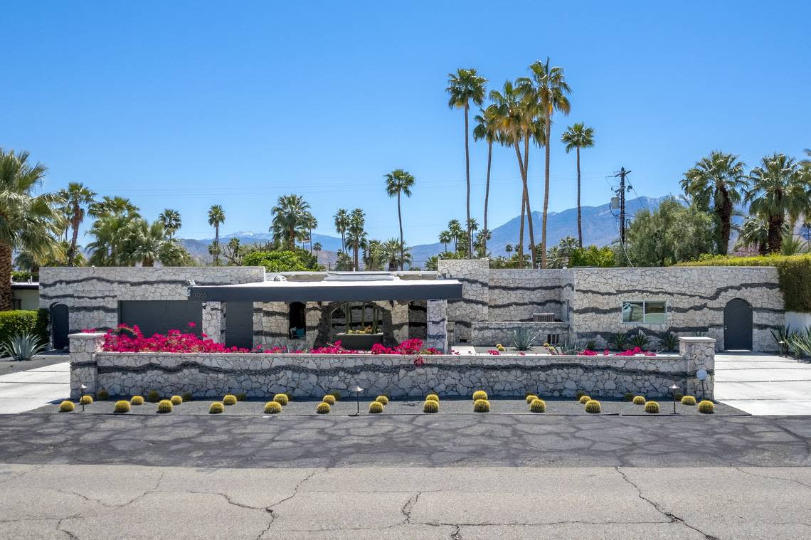 The Keely Smith Rock House in Palm Springs, California. Mark Karlstrom