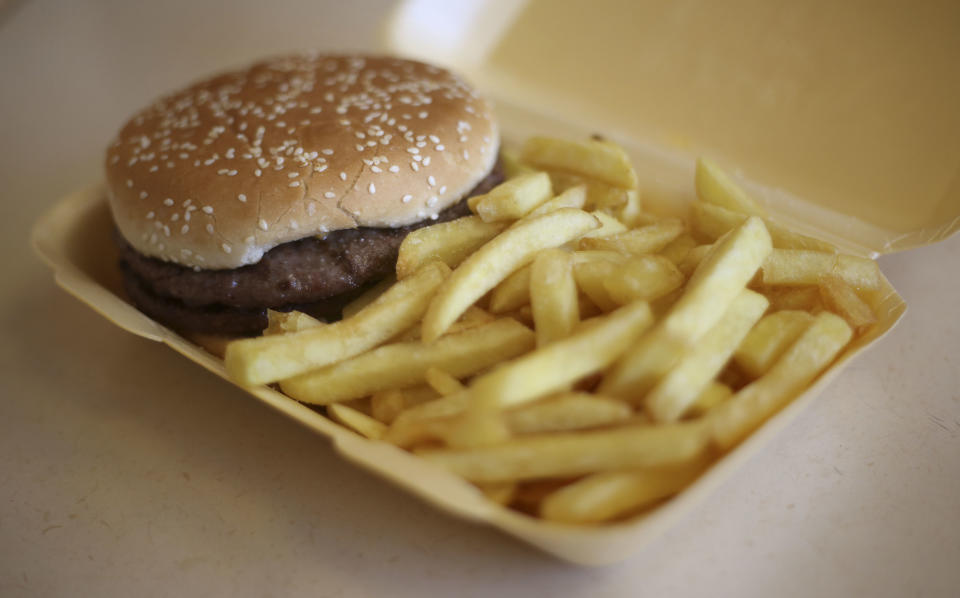 Plastic food trays and cutlery could be hit with a tax (Philip Toscano/PA Images via Getty Images)