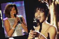 <b>Whitney Houston (09.08.1963 - 11.02.2012)</b><br><br>Davon zeugen sechs Grammys, mehr als 170 Millionen verkaufte Tonträger und mehr als 200 Gold-, Platin-, Silber- und Diamantschallplatten. Im Februar starb Houston überraschend im Alter von nur 48 Jahren. Sie ertrank in der Badewanne eines Hotels in Beverly Hills, weil sie offenbar bewusstlos geworden war. In ihrem Blut wurden Kokain, Marihuana, Beruhigungsmittel und weitere Medikamente gefunden. (Bilder: ddp images)