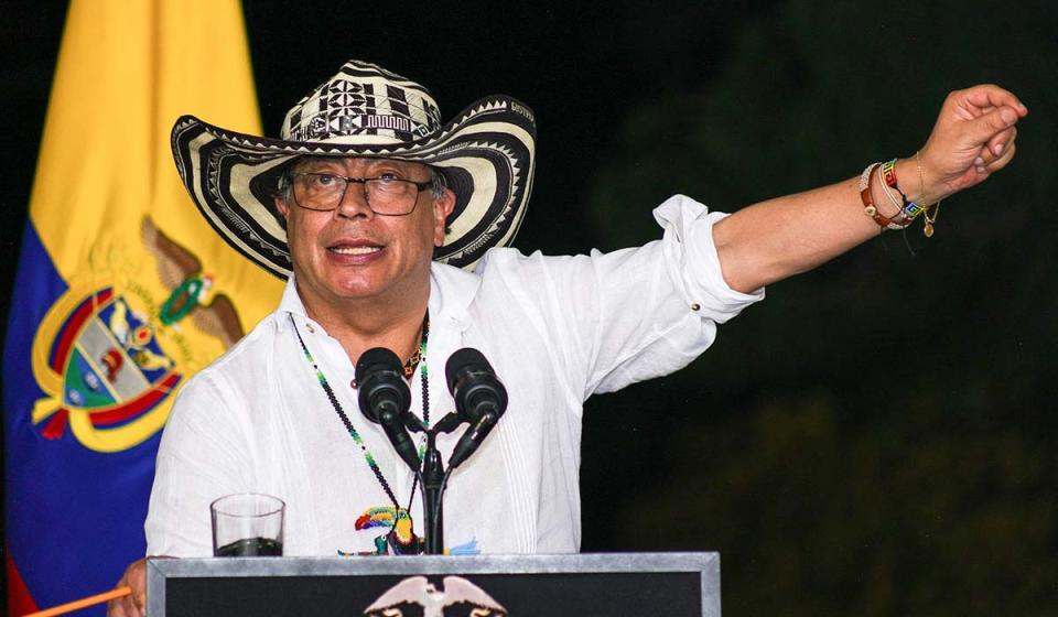 Gustavo Petro sobre medicamentos en Colomnbia. Foto: Presidencia.