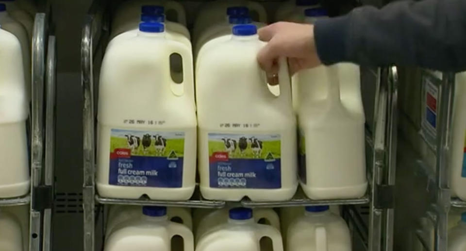 Pressure is mounting on supermarkets to introduce a 10 per cent drought levy on the price of milk amid fears farmers could be forced out of the industry