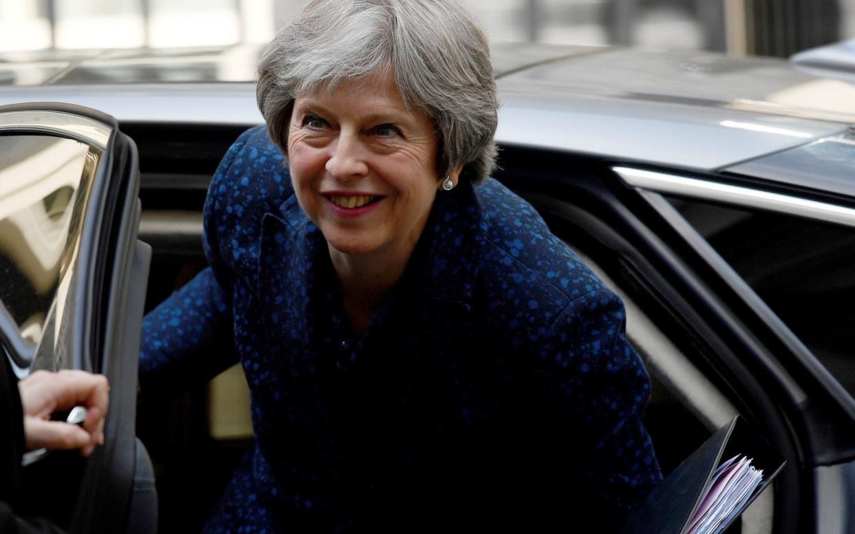 Theresa May has been urged to accelerate preparations for an exit without a deal - REUTERS