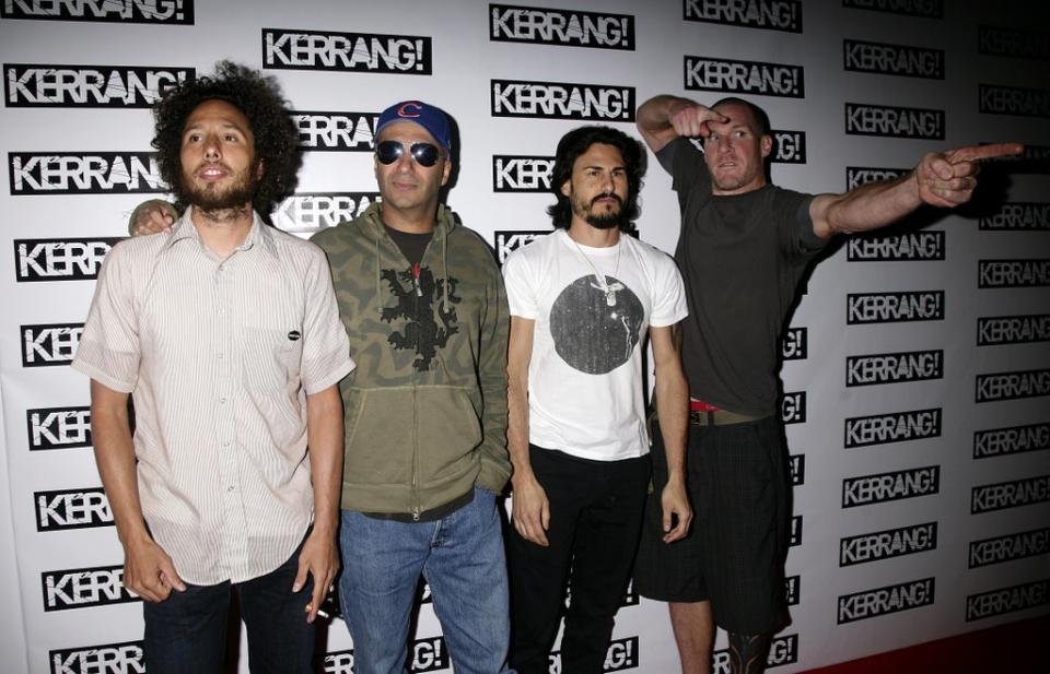 The rights to Rage Against The Machine’s Killing In The Name have been sold in a music deal (Yui Mok/PA) (PA Archive)