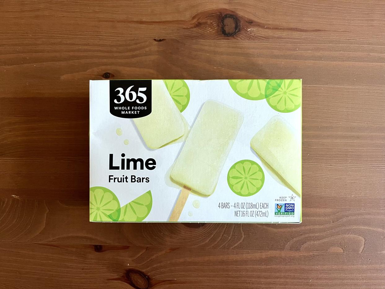 365 Whole Foods Market lime Fruit Bars
