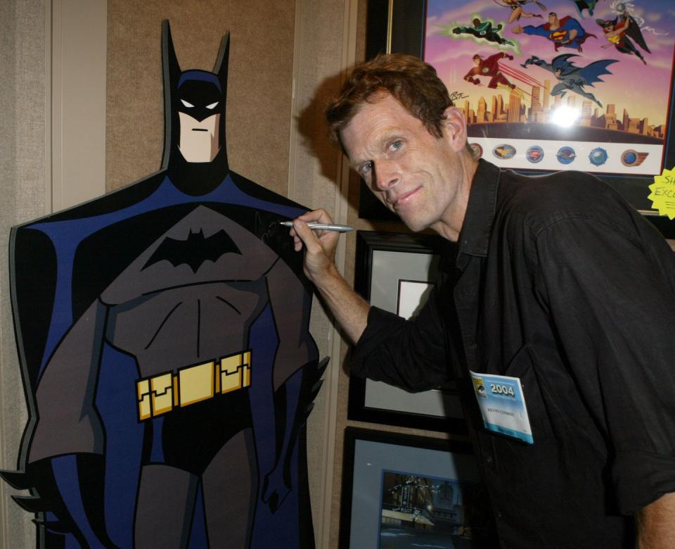 kevin conroy, comic con 2004