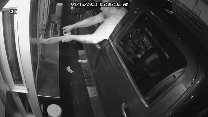 The Auburn Police Department is asking for any information to help identify a suspect that attempted to abduct a barista during the early morning hours of Jan. 16, 2023. (Auburn Police Dept. )