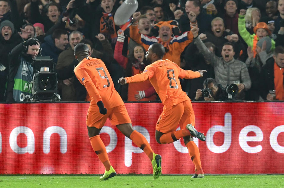 Wijnaldum a concrétisé la domination des Oranje face aux Bleus…