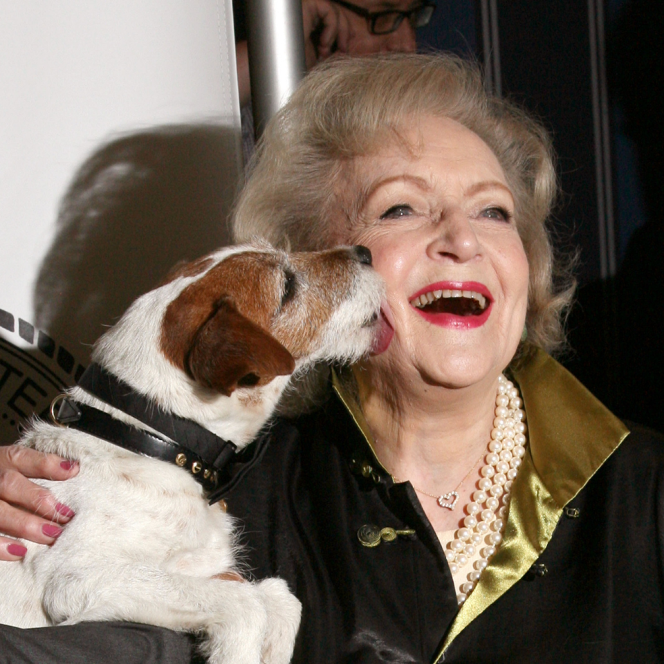 23 Pictures Of Betty White With Puppies To Brighten Your Day