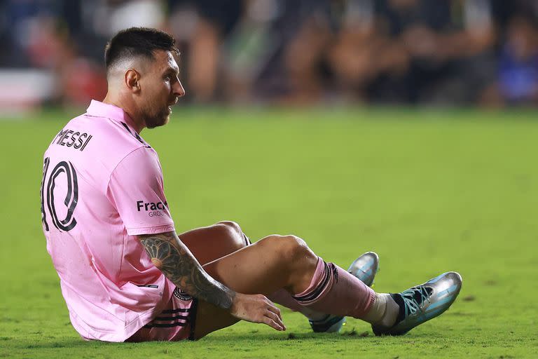 Lionel Messi no atraviesa su mejor momento en cuanto a plenitud física y es duda para la final 