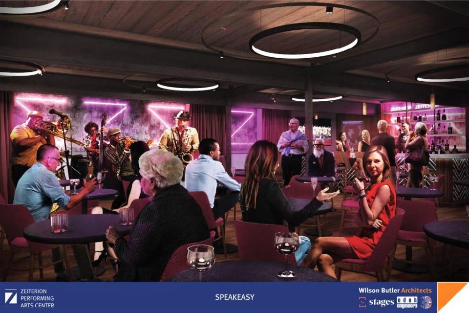 The Speakeasy lounge will be developed in the structure's basement, with a capacity just under 100.