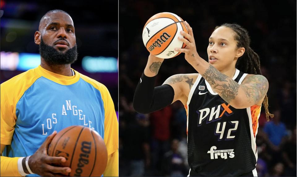 LeBron James, Brittney Griner