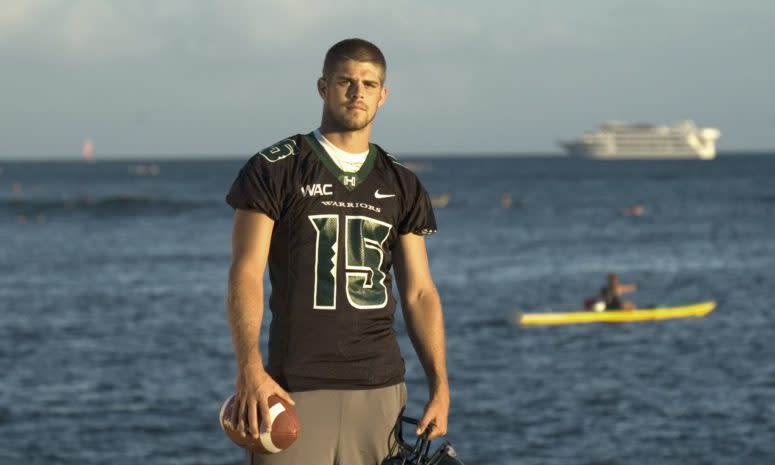 Colt Brennan Photo Shoot