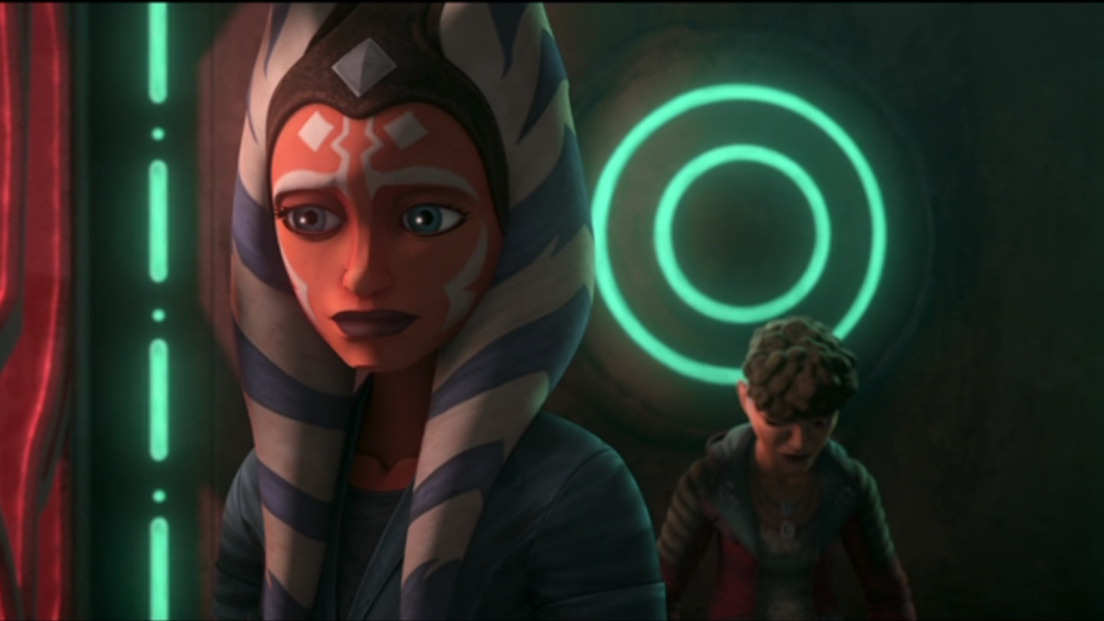 On The Clone Wars this week, Ahsoka learns more about the Martez sisters.