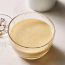 <p>Made with mellow roasted garlic and chicken broth, this creamy dressing is perfect with a simple salad of romaine lettuce and red onion rings or with a main-dish salad.</p>