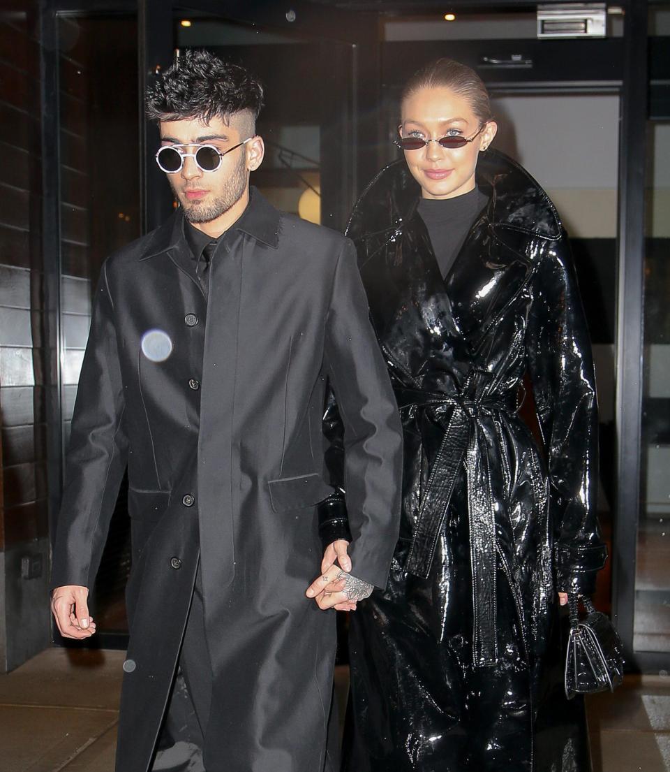 Gigi Hadid and Zayn Malik