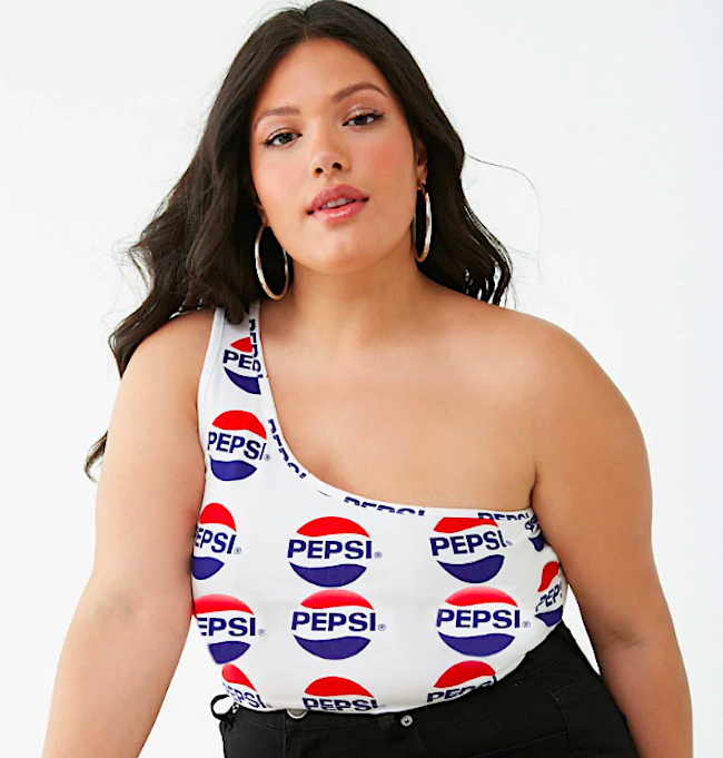 Forever 21 and Pepsi have teamed up for a collaboration featuring clothing, accessories, shoes, and even beach balls, just in time for summer.