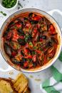 <p>Take date night to the Mediterranean seaside.</p><p>Get the recipe from <a href="https://www.delish.com/cooking/recipe-ideas/recipes/a54228/steamed-mussels-recipe-2/" rel="nofollow noopener" target="_blank" data-ylk="slk:Delish;elm:context_link;itc:0;sec:content-canvas" class="link ">Delish</a>.</p>