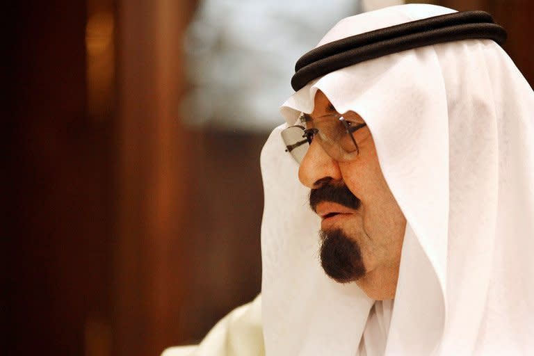 Photo of King Abdullah of Saudi Arabia. Saudi Arabia and Kuwait recalled their envoys to Damascus after the Arab League condemned violence in Syria, leaving President Bashar al-Assad further isolated as he defended his crackdown on "outlaws."
