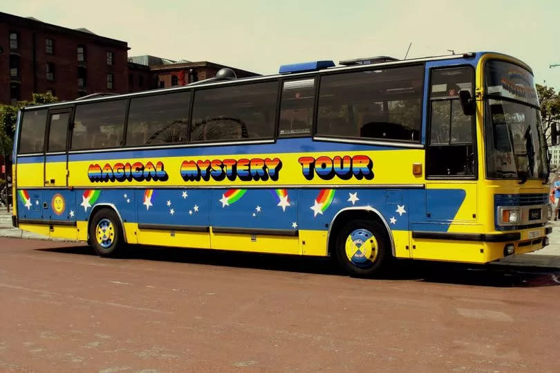 The Magical Mystery Tour bus has operated for more than 40 years