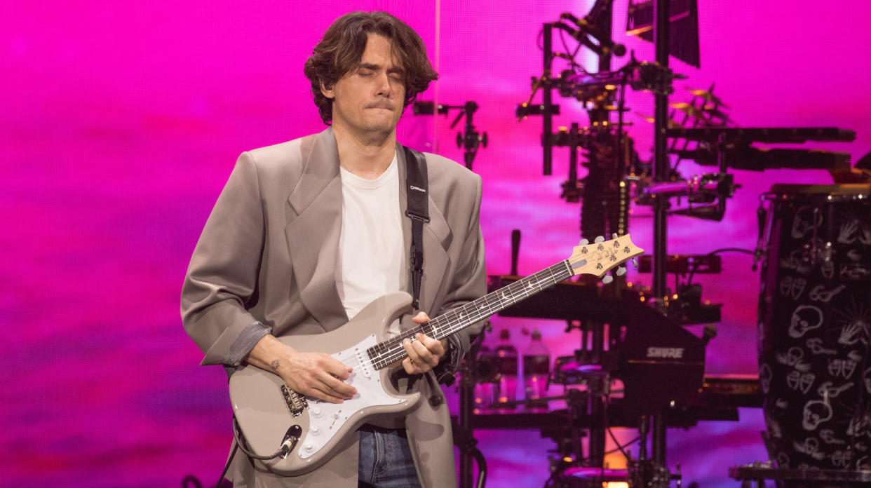  John Mayer performs onstage at the Moody Center in Austin, Texas on April 20, 2022 