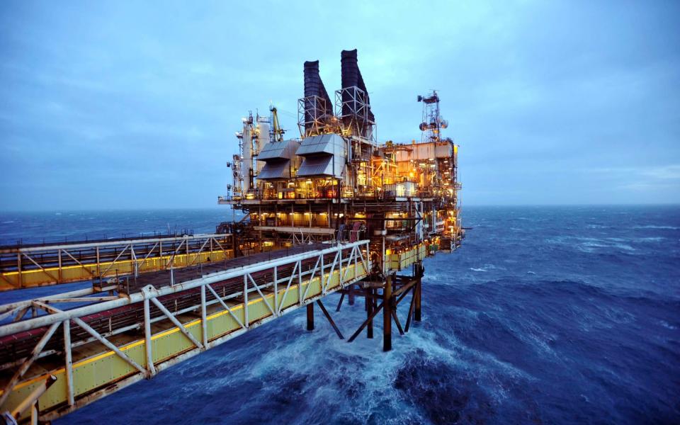 BP Eastern Trough Area Project oil platform in the North Sea - POOL/ Reuters