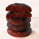 <p>Don't let Halloween pass by without making these spooky cookies. These red velvet crinkle cookies get tossed in black cocoa powder for an extra creepy effect. They'll attract everyone at your Halloween party and they are so good that there will never be any leftover!</p><p>Get the <a href="https://www.delish.com/uk/cooking/recipes/a29352744/death-by-halloween-cookies-recipe/" rel="nofollow noopener" target="_blank" data-ylk="slk:Death by Halloween Cookies;elm:context_link;itc:0;sec:content-canvas" class="link ">Death by Halloween Cookies</a> recipe.</p>