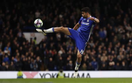 Britain Football Soccer - Chelsea v Southampton - Premier League - Stamford Bridge - 25/4/17 Chelsea's Diego Costa in action Reuters / Stefan Wermuth Livepic