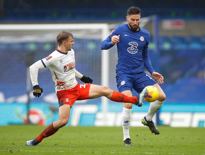 FA Cup - Fourth Round - Chelsea v Luton Town