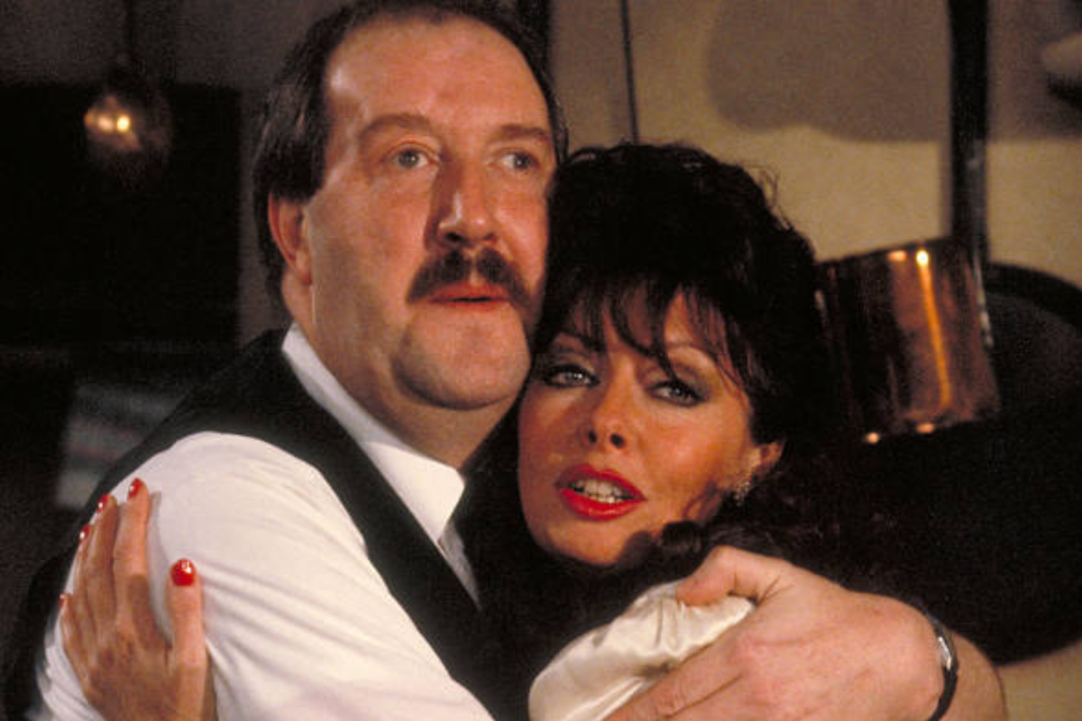 Gorden Kaye and Yvette Carte-Blanche in the 1980s show (BBC)