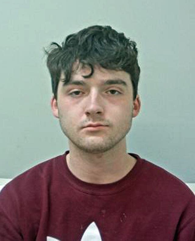 Tiernan Darnton, who has been convicted of the murder of his 94-year-old step-grandmother (Lancashire Police/PA)