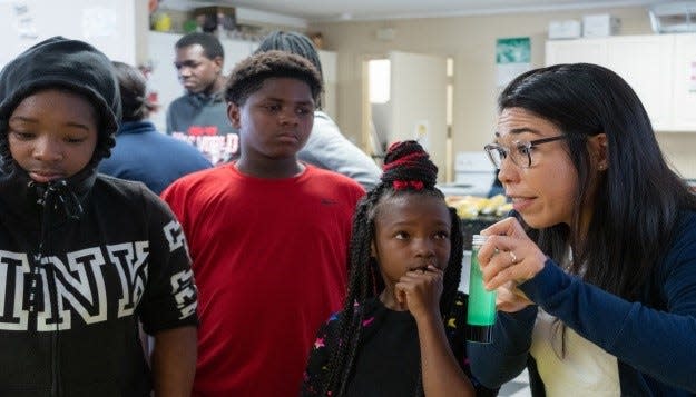 On Thursday, Oct.  24, 2019, STEMS4Girls hosted their second annual Lights On Afterschool Science Expo at Sunrise Place.