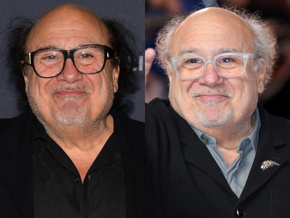 danny devito gray hair