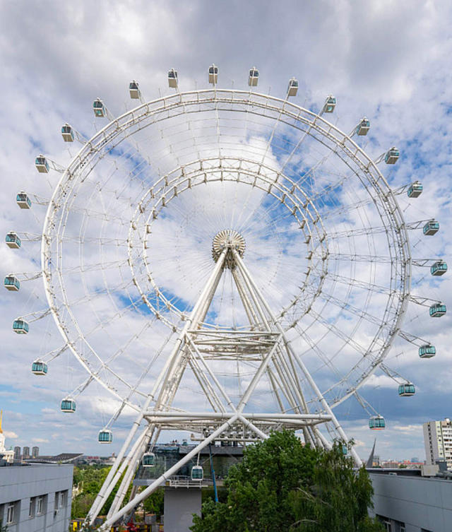 The World's Largest Indoor Ferris Wheel - WorldAtlas