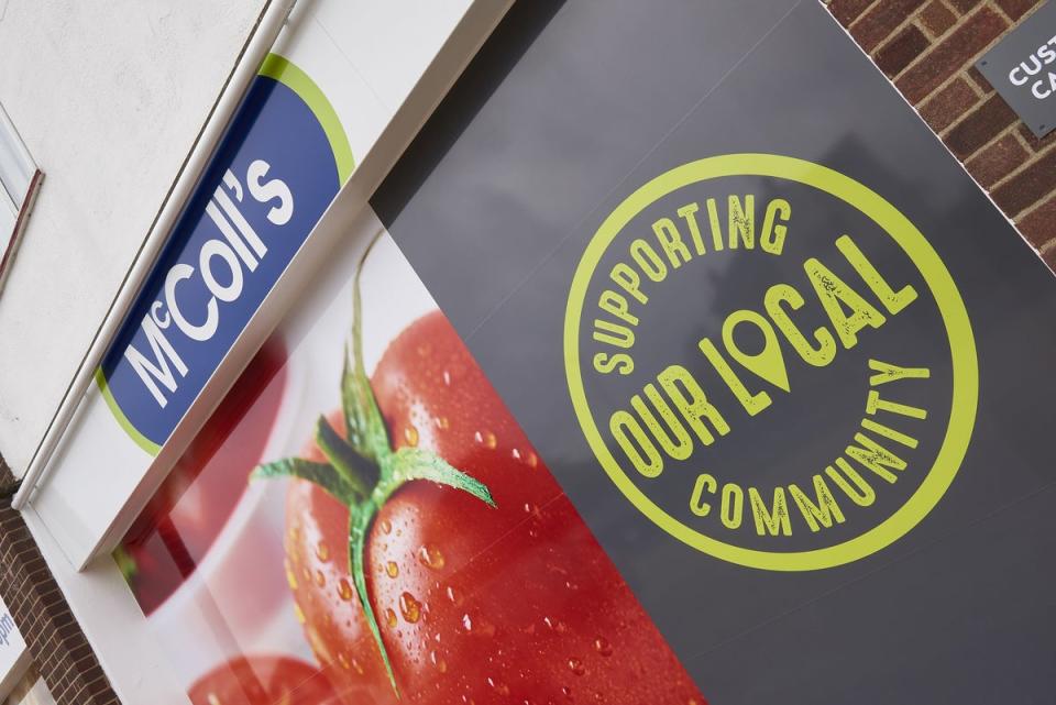 McColls has 1,100 stores throughout the UK (McColl’s/PA) (PA Media)