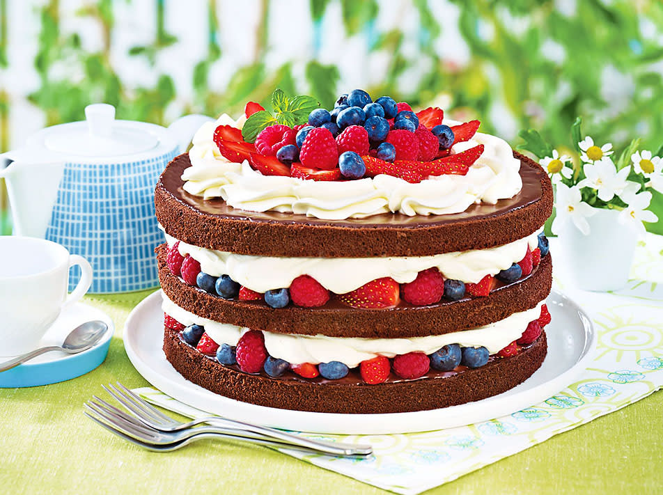 Very Berry Chocolate Torte