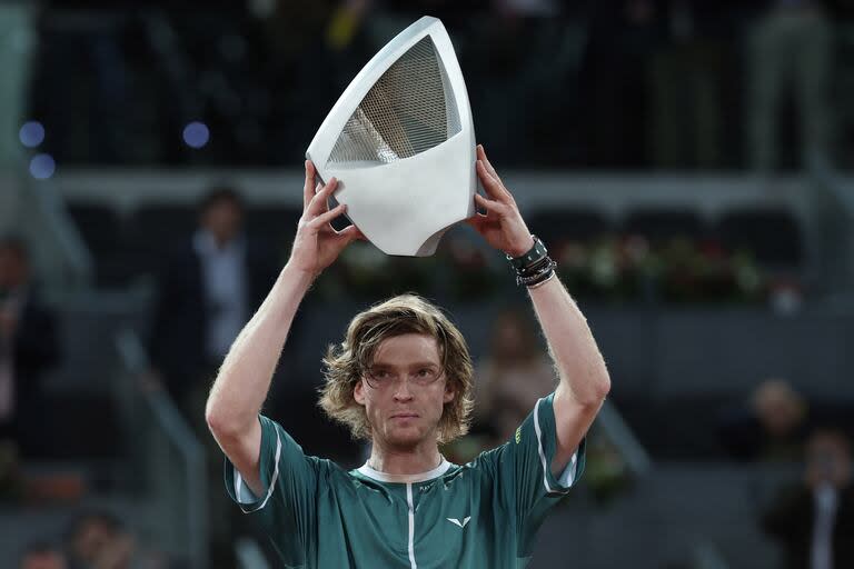 Andrey Rublev ganó su segundo Masters 1000 en su carrera y el 16° título en total