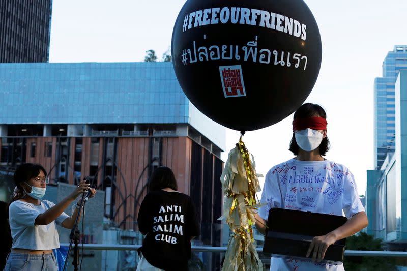 Pro-democracy protest in Bangkok