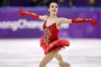 Figure Skating - Pyeongchang 2018 Winter Olympics - Women Single Skating free skating competition final - Gangneung Ice Arena - Gangneung, South Korea - February 23, 2018 - Alina Zagitova, an Olympic Athlete from Russia, competes. REUTERS/Damir Sagolj