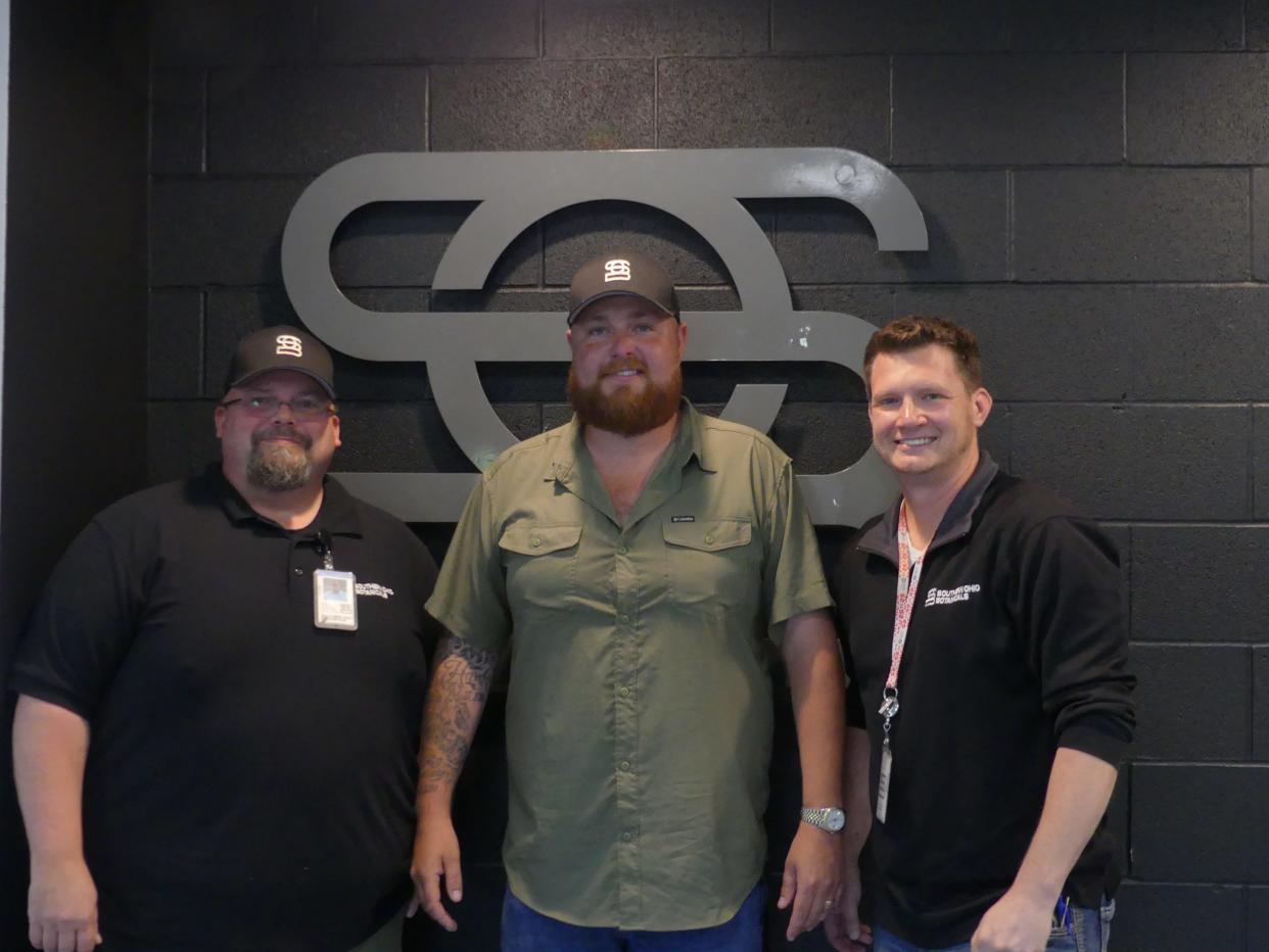 COO Bryan Roberts, owner Art Robbins and CEO Josh Smith have worked hard over the last few years to start the medical dispensary.