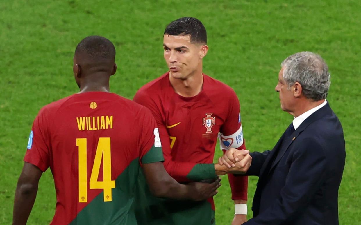 Ronaldo and Santos - Cristiano Ronaldo: 'I didn't threaten to walk out on Portugal'