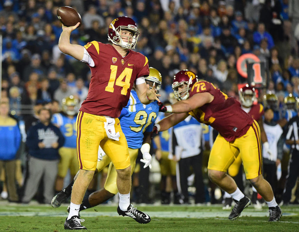 USC finished its conference season with seven consecutive wins. (Getty)