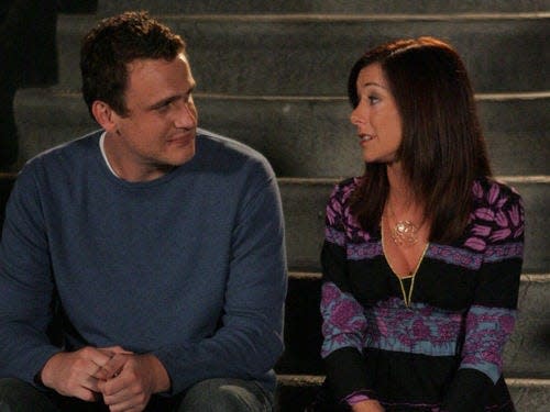 Marshall Eriksen and Lily Aldrin on "How I Met Your Mother"